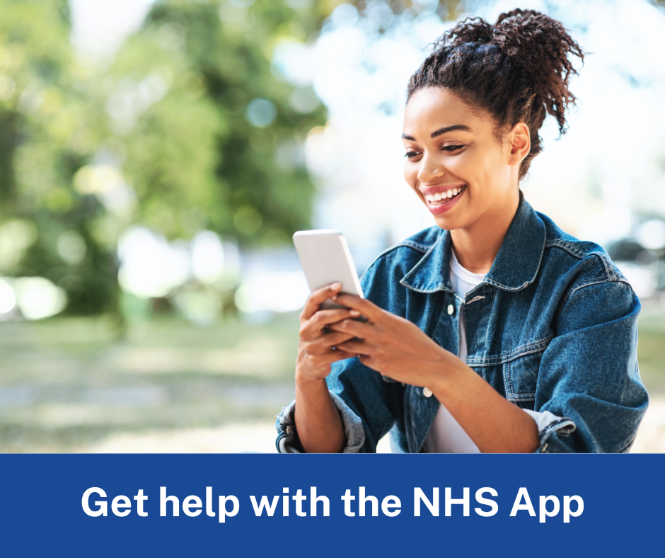 Get help with the NHS App